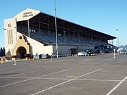 Different view of the Arizona State Fair Grandstand which was built in the early 1900s and is located at 1826 West McDowell Road.