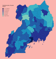 Image 3Population density of Uganda districts (from Uganda)