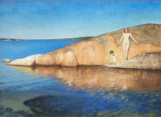 Cliff Bathing (1931)