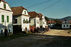 houses in the village center