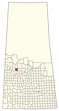Location of the RM of Round Hill No. 467 in Saskatchewan