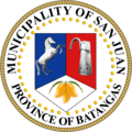 聖胡安（英語：San Juan, Batangas）市徽（菲律賓八打雁省）