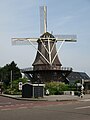 Windmill in Sloten viewed from the east