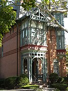 House for Max Adler, New Haven, Connecticut, 1879.