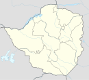 Location map is located in Zimbabwe