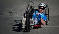 Tricycle handcycle intended for racing