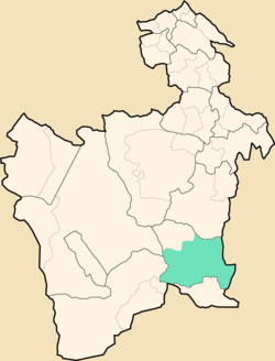 Location within Potosí Department