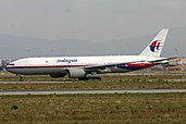 Aircraft used for Malaysia Airlines Flight 17