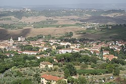 Panorama of Casciana Terme