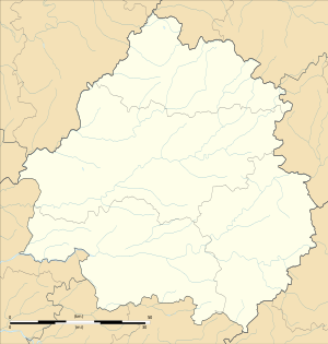 布鲁绍在多尔多涅省的位置
