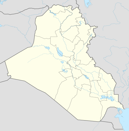 2020–21 Iraqi First Division League is located in Iraq