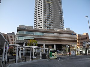 北口车站大楼（2021年4月）