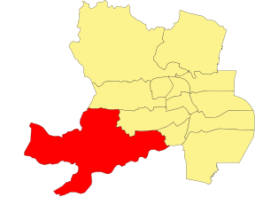 Location of the ward