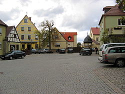 Central square in Abtswind