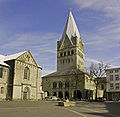 St. Patrokli's westwerk with tower, part of St. Peter's at left