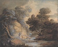River Landscape, (undated), Yale Center for British Art