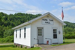 Township hall at Steinersville