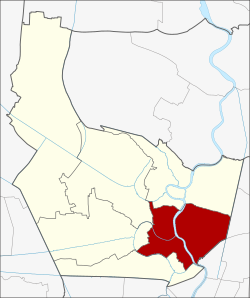 District location in Nonthaburi province