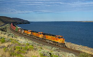 BNSF freight train