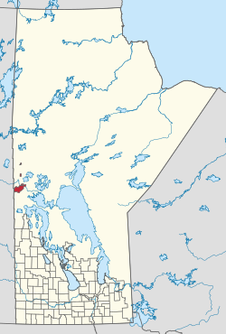 Location within Manitoba