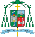 Coat of arms as Bishop of Iligan