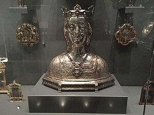 A bust-reliquary, first half of the 17th century