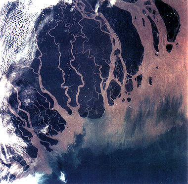 Ganges River Delta, Bangladesh, India.