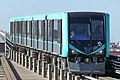 2017年5月開始營業運行的320型電力動車組（2021年7月18日扇大橋站－足立小台站間）