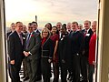 Board of Advisors, Society of White House Military Aides, overlooking the White House and Washington Monument