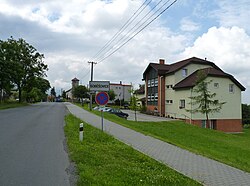 Entrance to the village