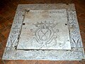 Tombstone of the Venuta family in the floor