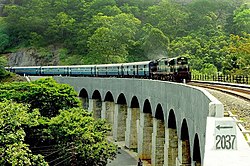 13 Kannara railway bridge in Thenmala