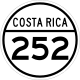 National Secondary Route 252 shield}}
