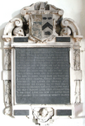 Mural monument to Juliana Strode (d.1627), Sandford Church