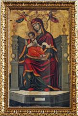 Virgin and Child Enthroned Konstantinos