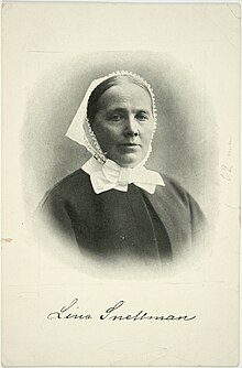 Lina Snellman in the early 1890s.