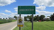 Londonderry community sign