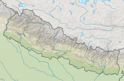 Location of Paleo Kathmandu Lake in Nepal