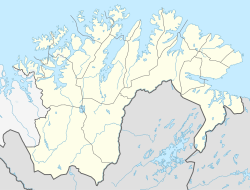 Skafferhullet is located in Finnmark