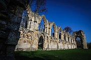 St Mary's Abbey, York, nave