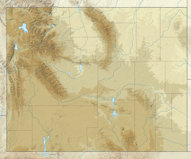 Silvertip Peak is located in Wyoming