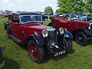 1934 Riley 12/6 Kestrel saloon