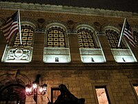 The Boston Public Library in Copley Square