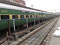 Pune Nagpur Garib Rath Express at Pune Junction platform