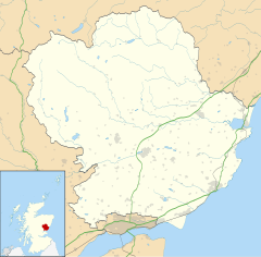 Ruthven is located in Angus