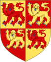 Arms of Llywelyn the Great (13th century), used by the Prince of Wales since 1911.