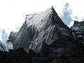 Piz Badile above the Val Bondasca