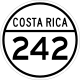 National Secondary Route 242 shield}}