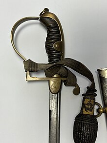 A sword hilt and knot