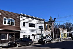 Buildings in downtown Winslow